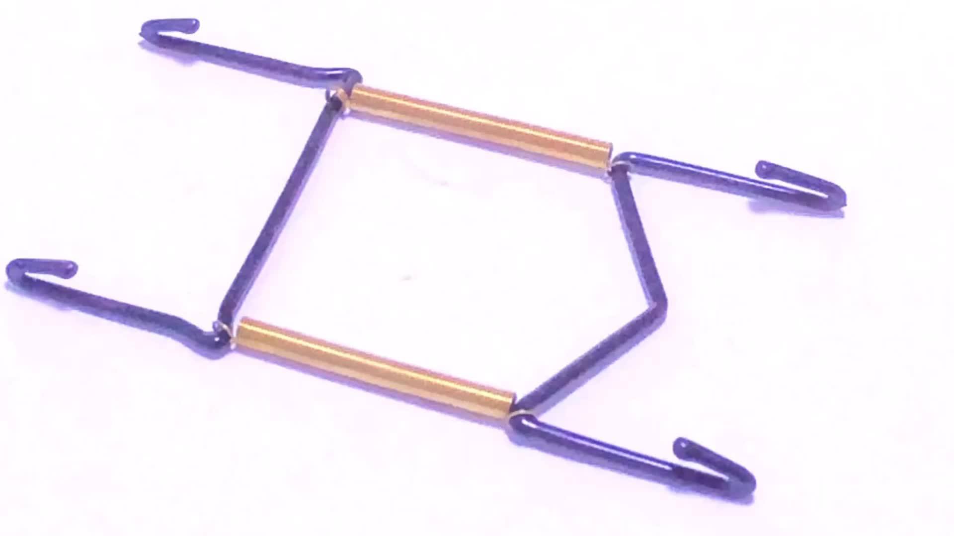 Wire Spring Plate Display Hanger/adjustable Spring Plate Hanger Holder