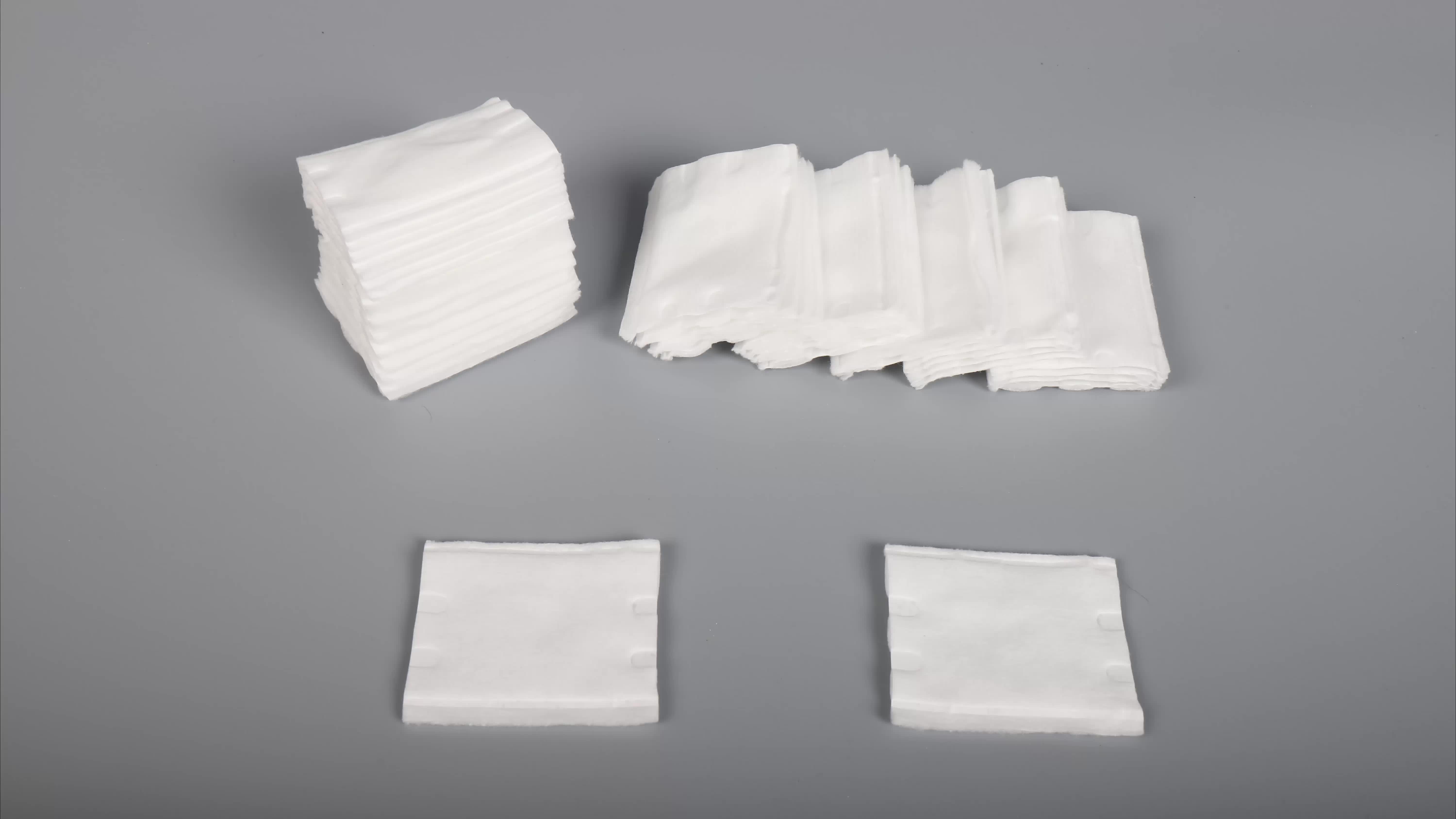 5*6cm 100 Pure Natural White Cotton Pads For Health Care & Make Up