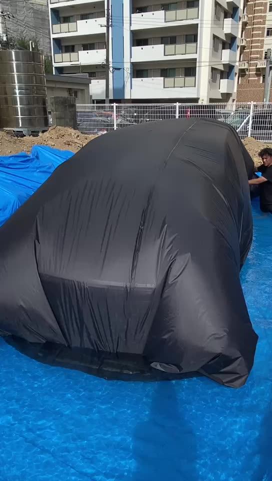 Universal Submersible Waterproof Car Bag Flood Capsule Car Storage Bag