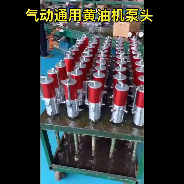 Keqiu cao cấp bằng khí nén máy bơ đầu bơm bơ oiler 200L bơ thùng đầu lớn bơ súng ZG-85B bơm mỡ pin đầu kẹp bơm mỡ 