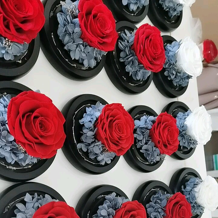 Wholesale Preserved Roses Eternal Preserved Long Lasting Led Light