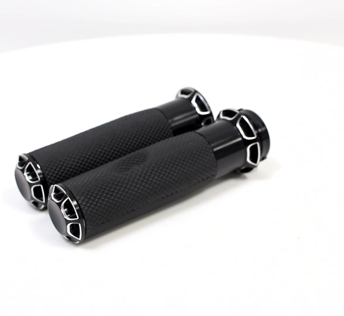 1 &quot25 мм черные рукоятки для Harley Sportster 883 1200 XL XR Softail Touring Dyna VRSC руль