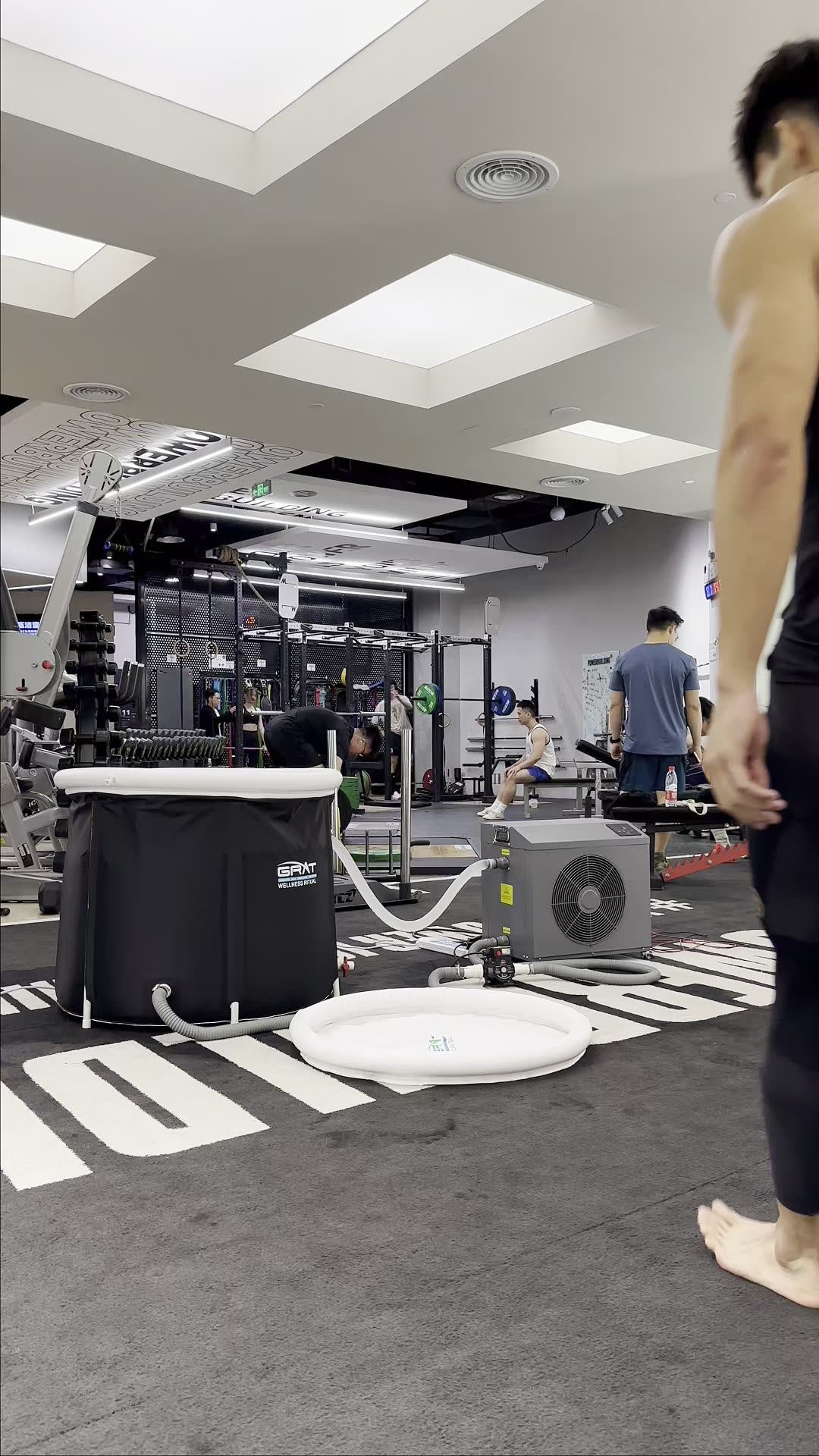 Portable Bathtub Adult,Cold Therapy Tub,Ice Barrel Pool Hot Tub