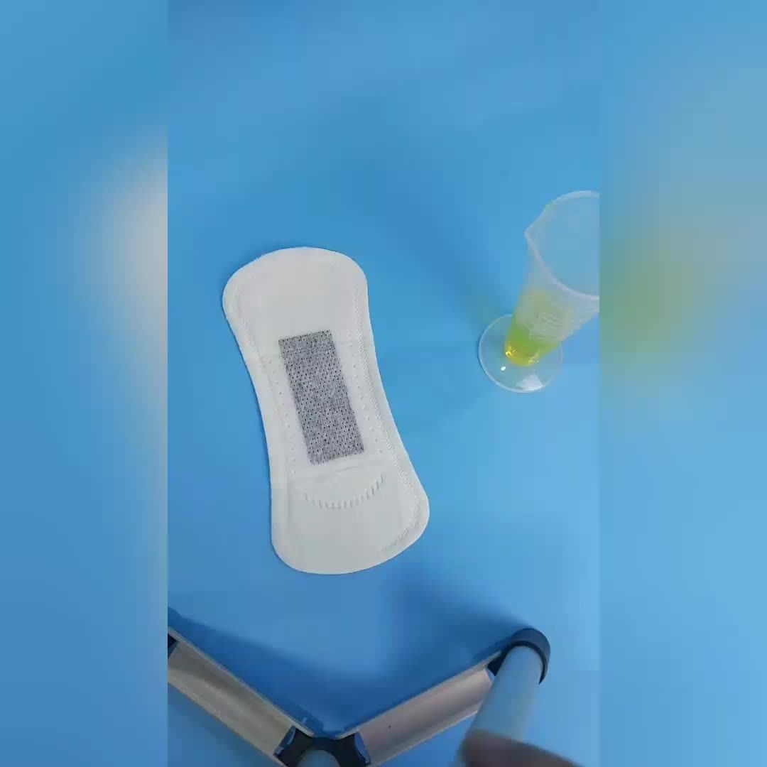 Private Labels Disposable Cotton Sanitary Napkin Anion Pads Herbal