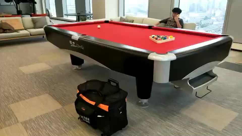 High Best Selling American Style Solid Wood Slate 9 Ball Pool Table