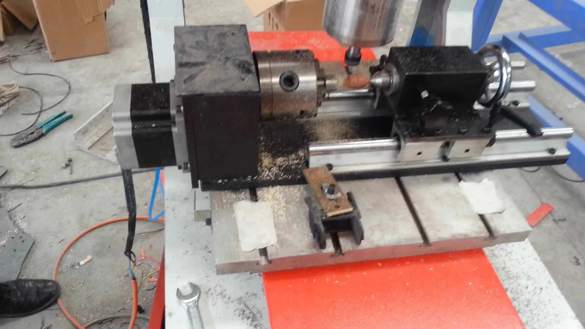 Mini Cnc Router Cnc Aluminium Metal Engraving Cutting Mould Machine