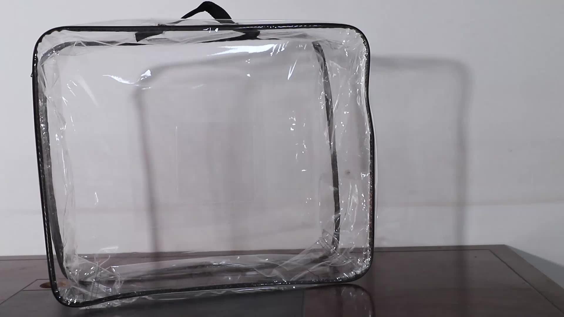 Transparent And Customized Pvc Wire Bag For Home Textile Buy Pvc Bags