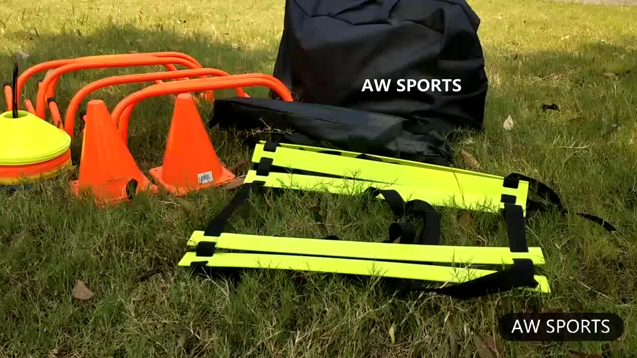 Amazon Hot Sell Pro Agility Ladder And Cones Speed Agility Hurdles