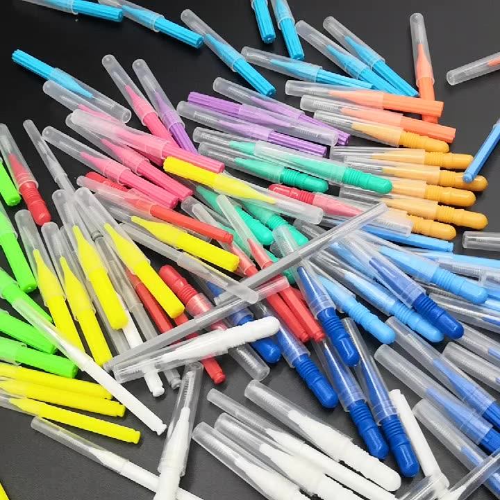 Tepe Pick Slim Dental Interdental Brushes Soft Biodegradable Dental
