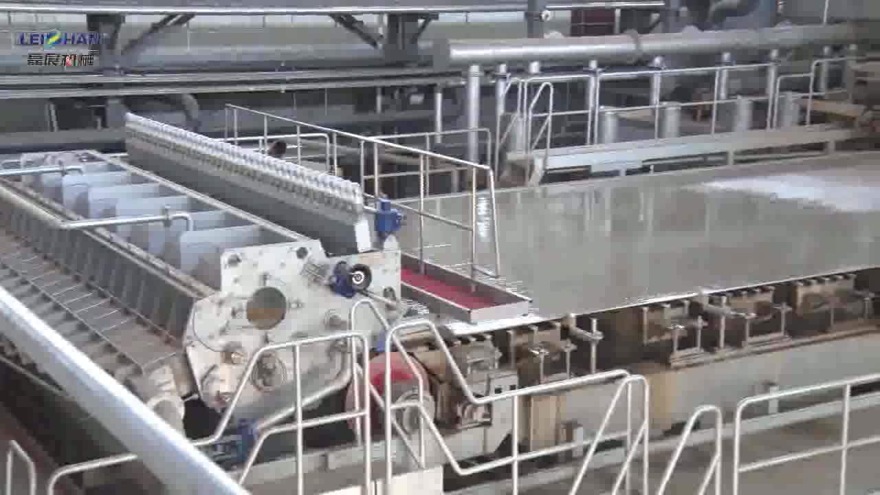 China Leizhan Paper Recycling Plant Machine Cardboard Box Recycling