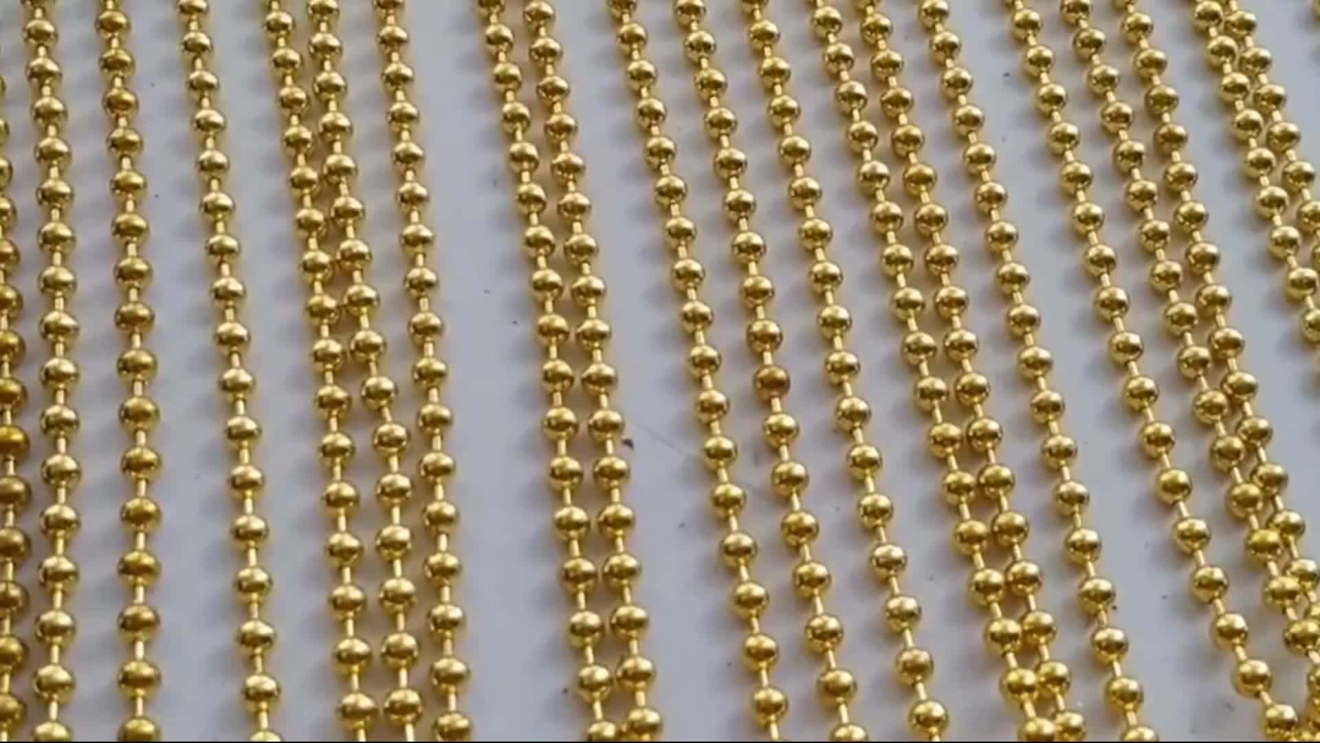 High Quality Decorative Metal Chain Beaded Curtain Buy String Beaded