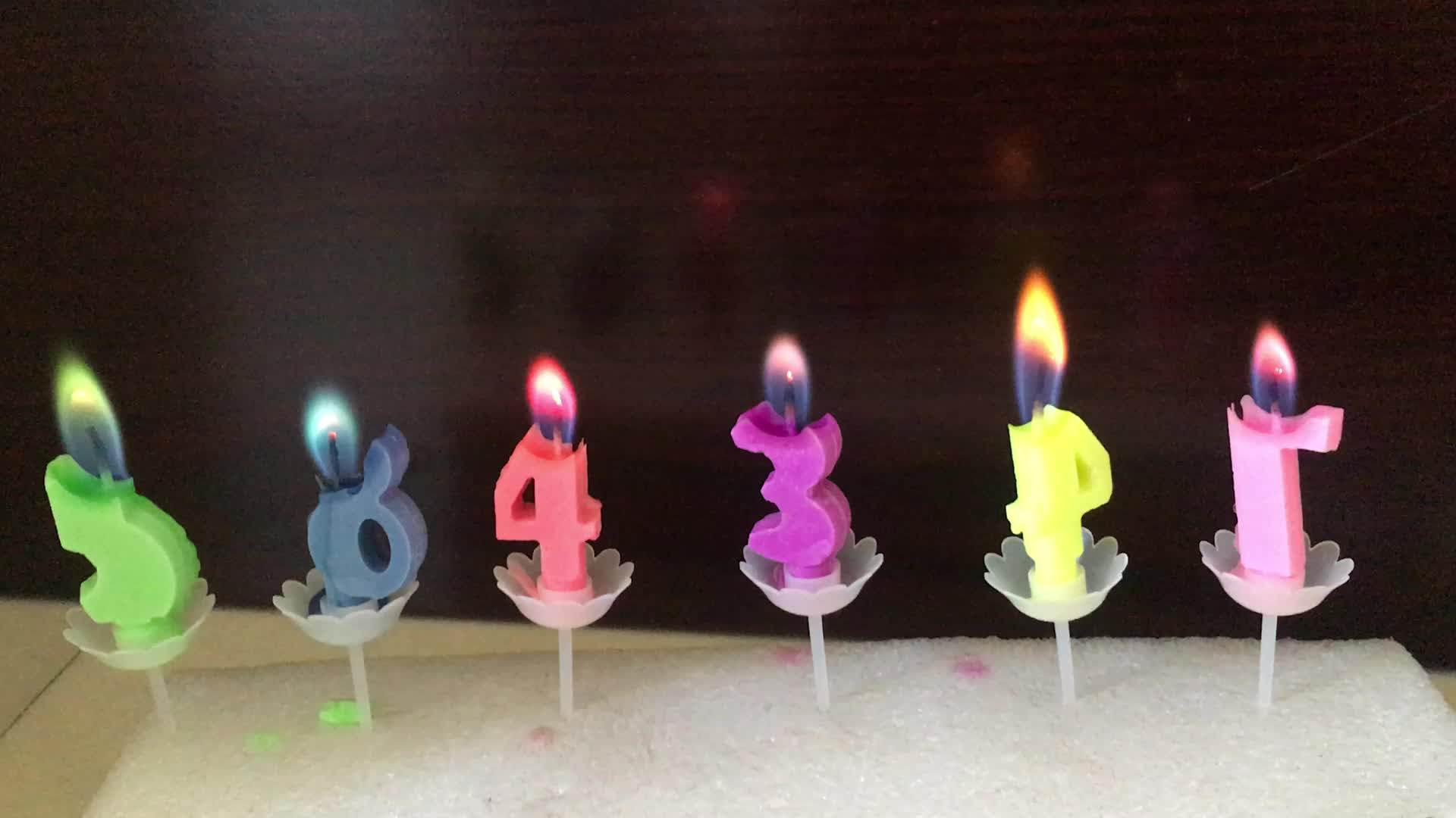 Color Flame Feature Craft Art Birthday Candle Buy Birthday Candle,Art