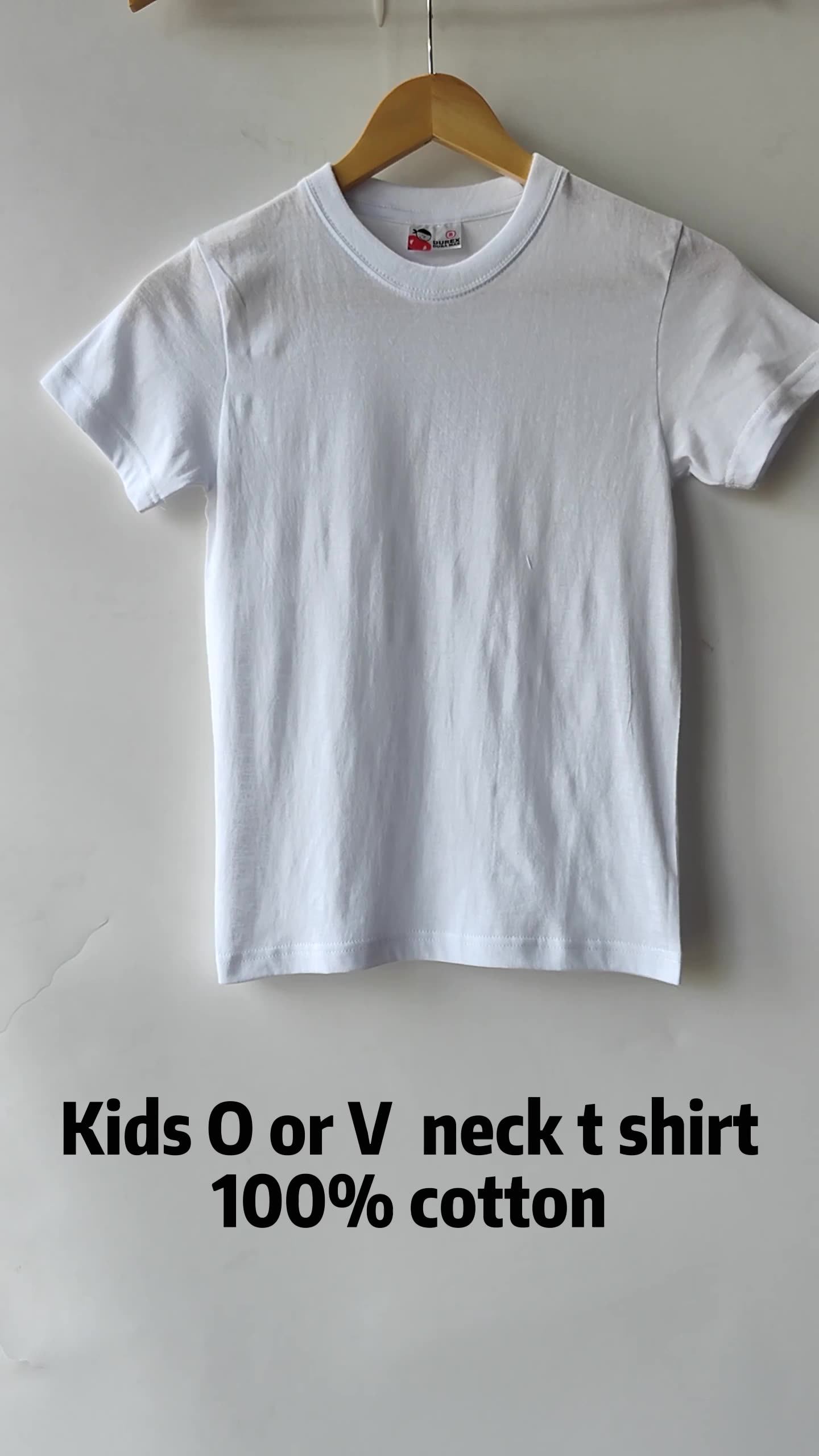 Wholesale 100 Cotton Kids Plain T Shirts Custom Logo Blank Girl T
