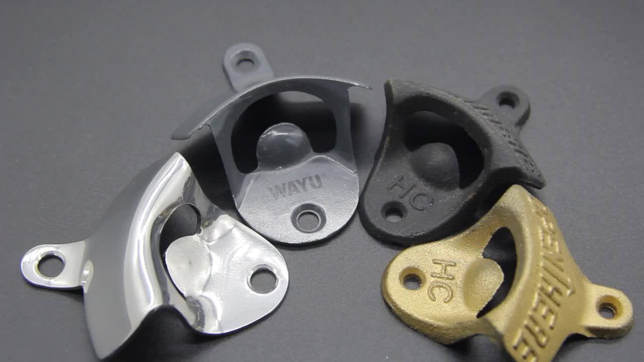 Promotional Wholesale Cheap Custom Souvenir Blank Metal Beer Wall Mount