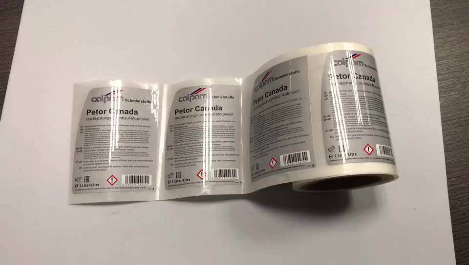 Customized High Quality Double Layer Label Sticker Double Side Printing Label Buy Double Layer