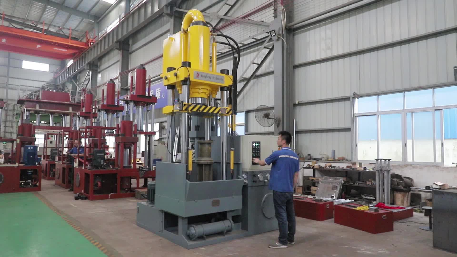 Ce Approved Yongheng 3500kn Hydraulic Water Bulge Tube Bellows