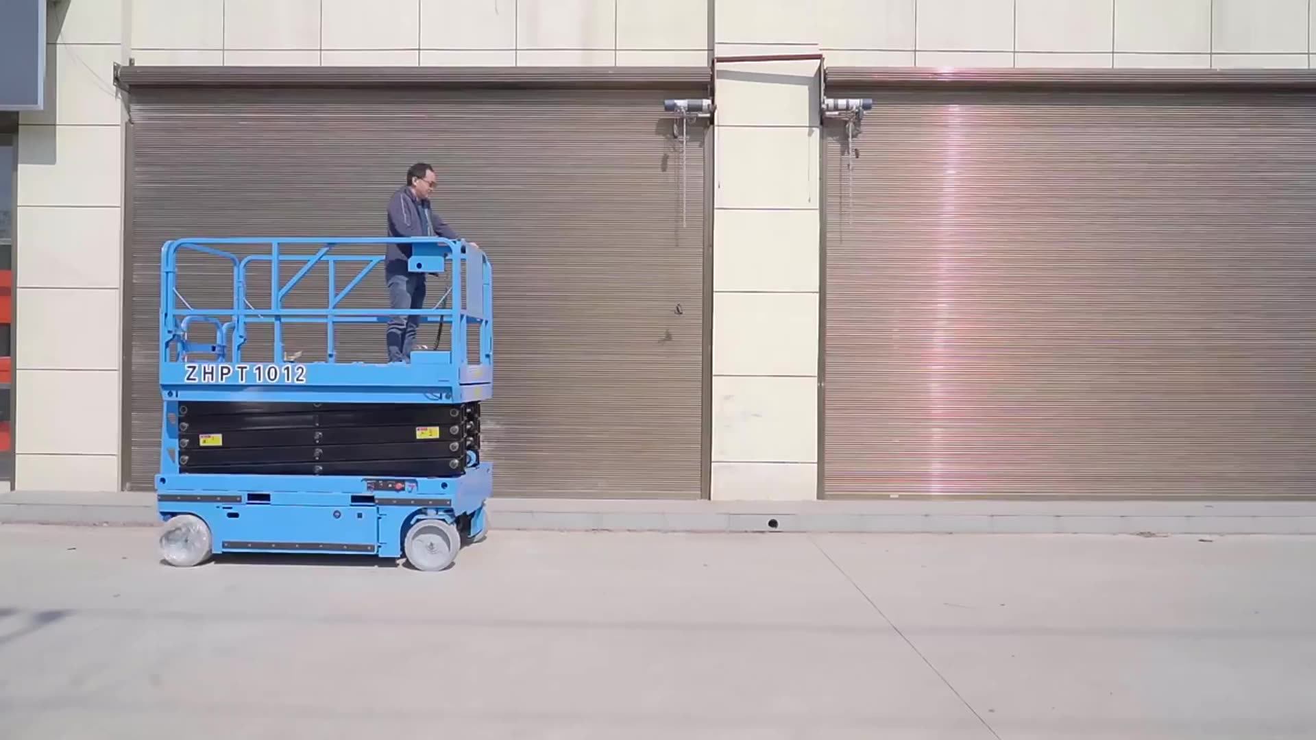 Customized Color Voltage Electric Self Hydraulic Electric Battery Scissor Lifting Electric