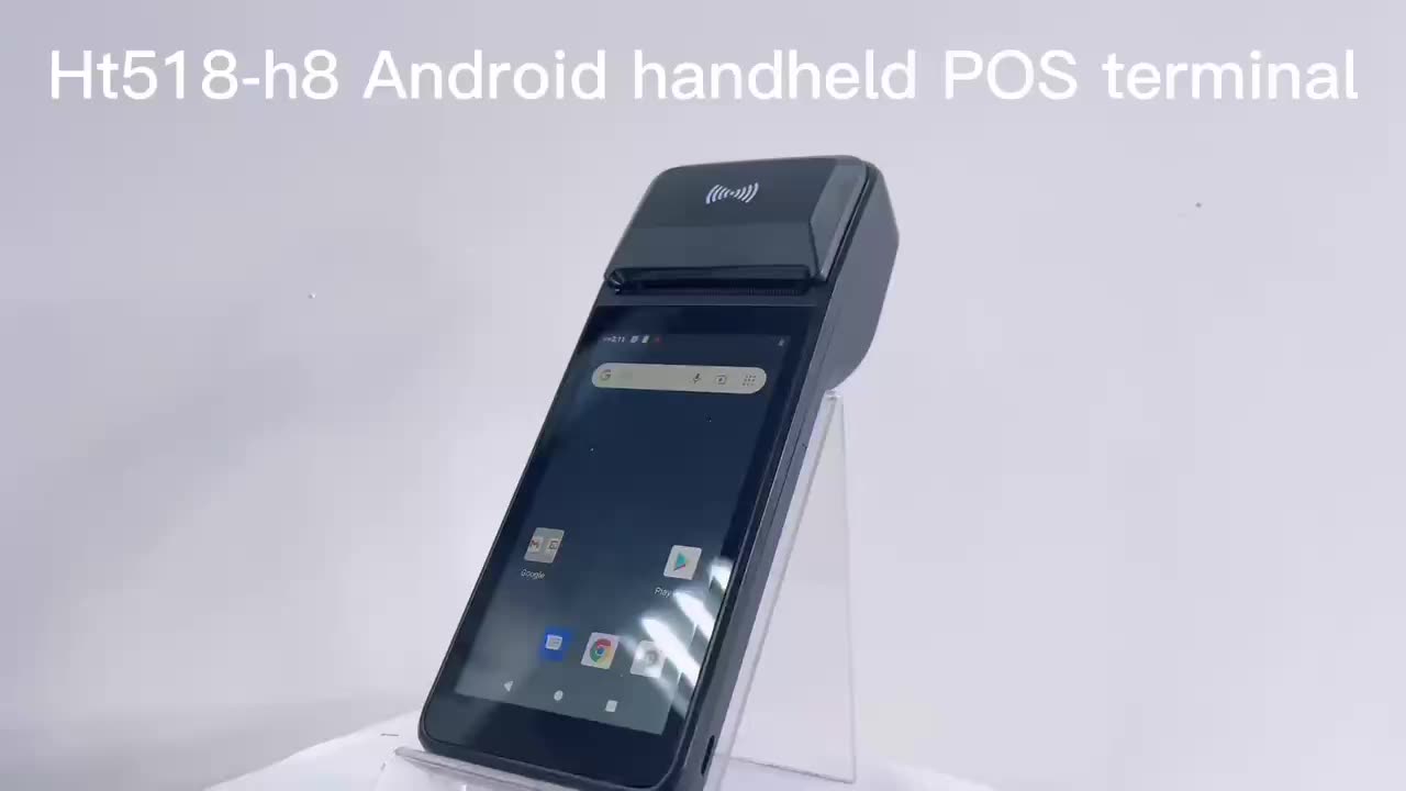 H8 Android Mobile Pos Support Built-in Printer Handheld Restaurant Pos ...