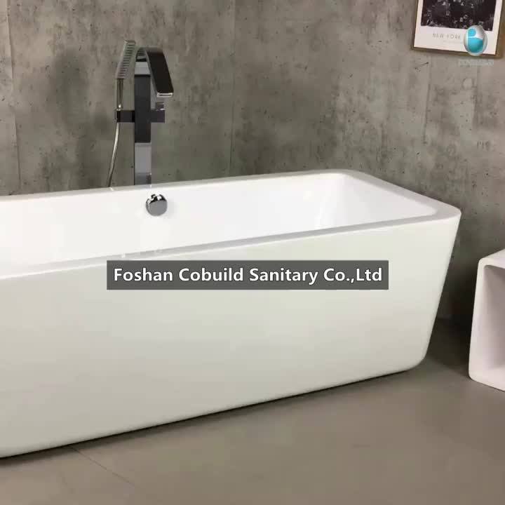 Eurostyle 67" Rectangle Installation Typeabove Floor Bathtub With