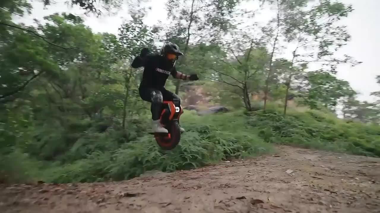 Inmotion V14 Electric Unicycle 120km Long Range 16 Inch Selfbalancing