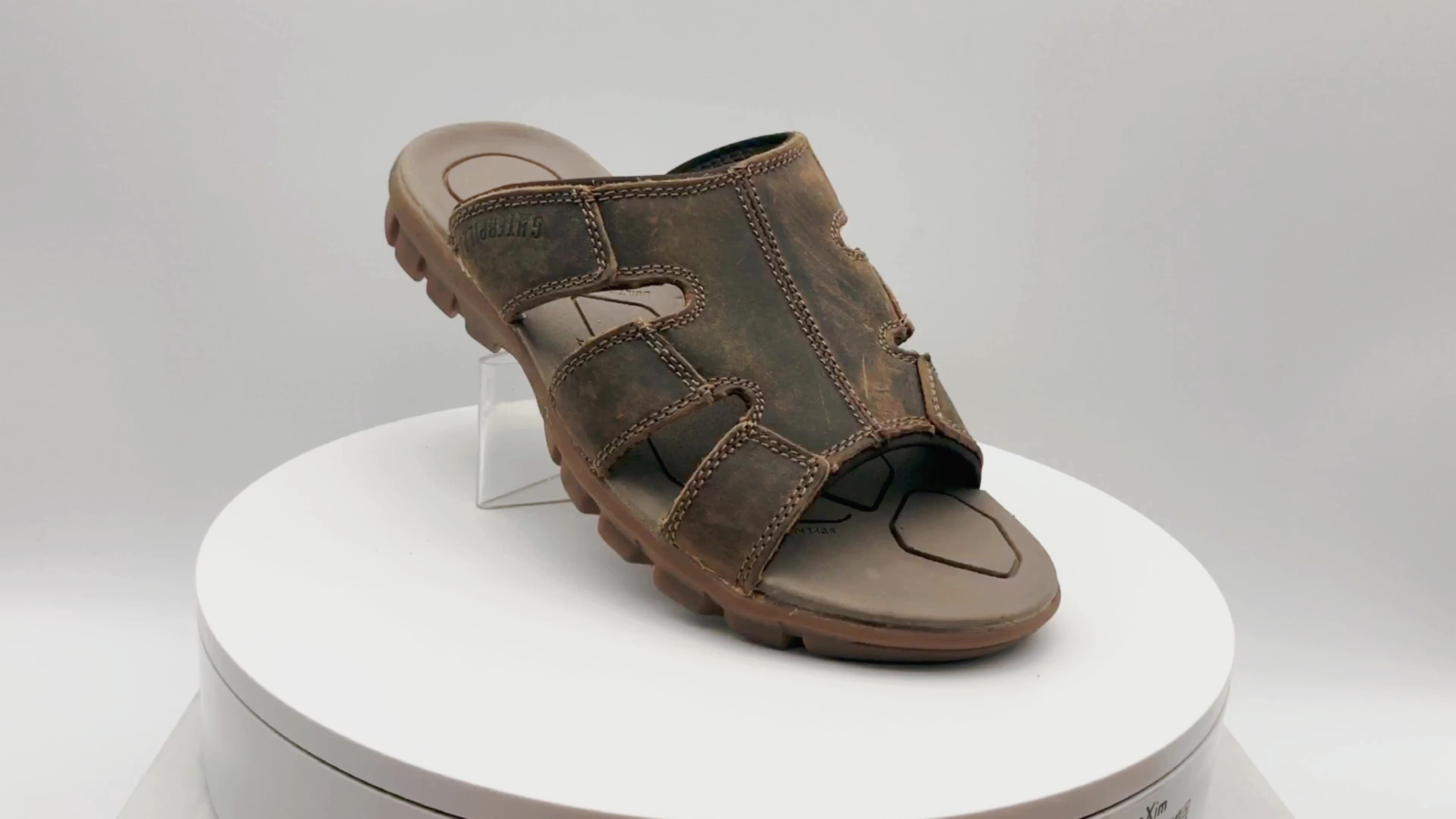 mens leather slipper shoes