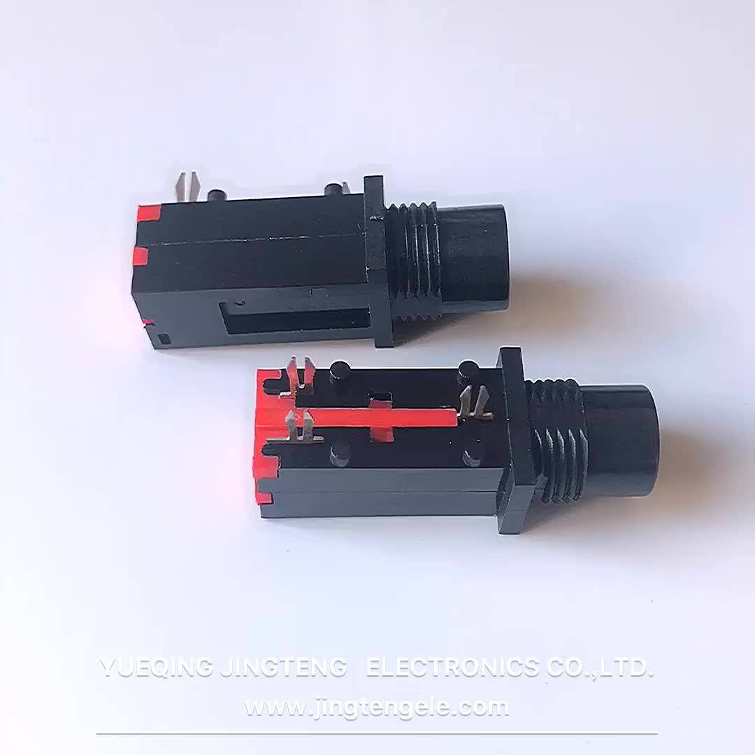 Factory Direct Sales Stereo Mono Audio Jack Pj601 6.35mm Phone Jack