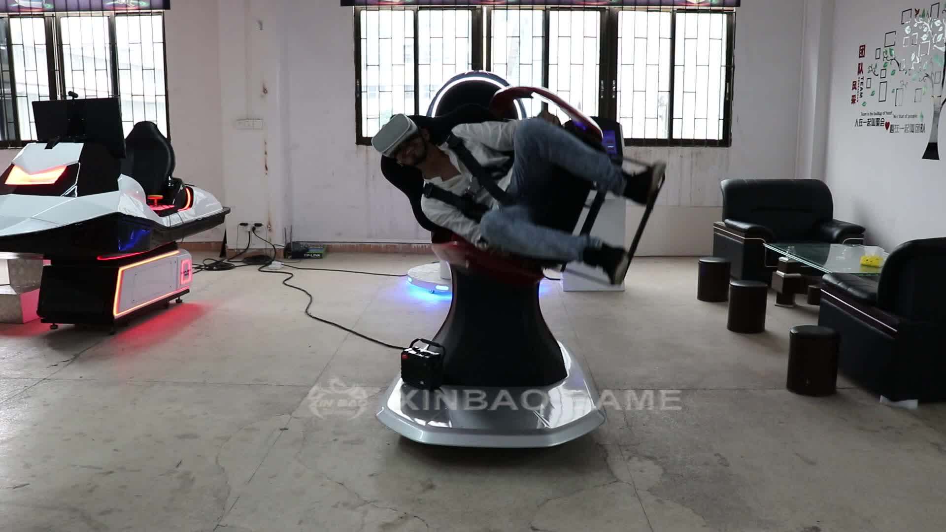 1 Seats Virtual Reality 9d 360 Motion Chairs Cinema / 9d Vr With