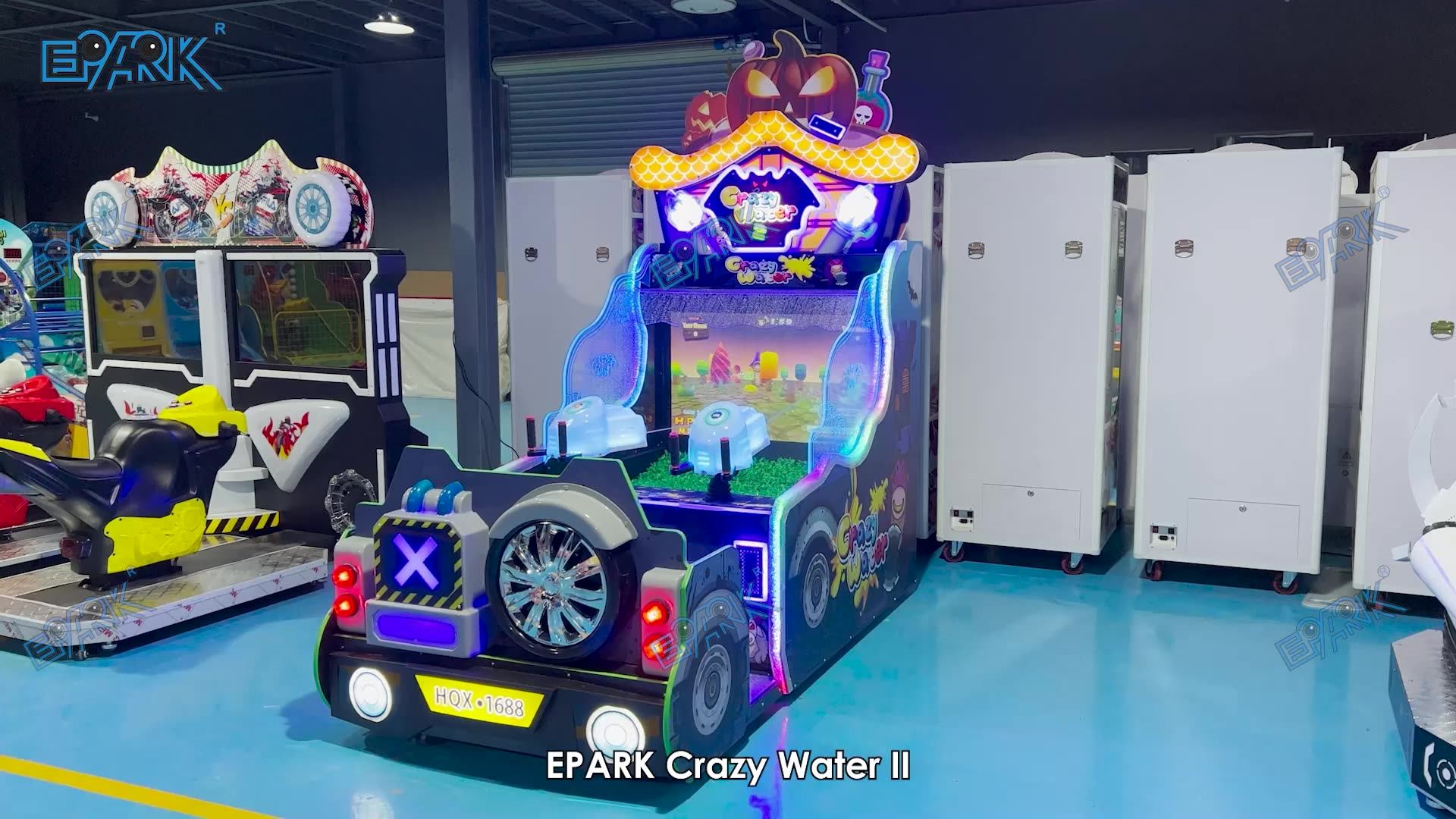 Indoor Water Gun Games Arcade Ticket Machine Crazy Water Shooting Game Machine For Kids Park