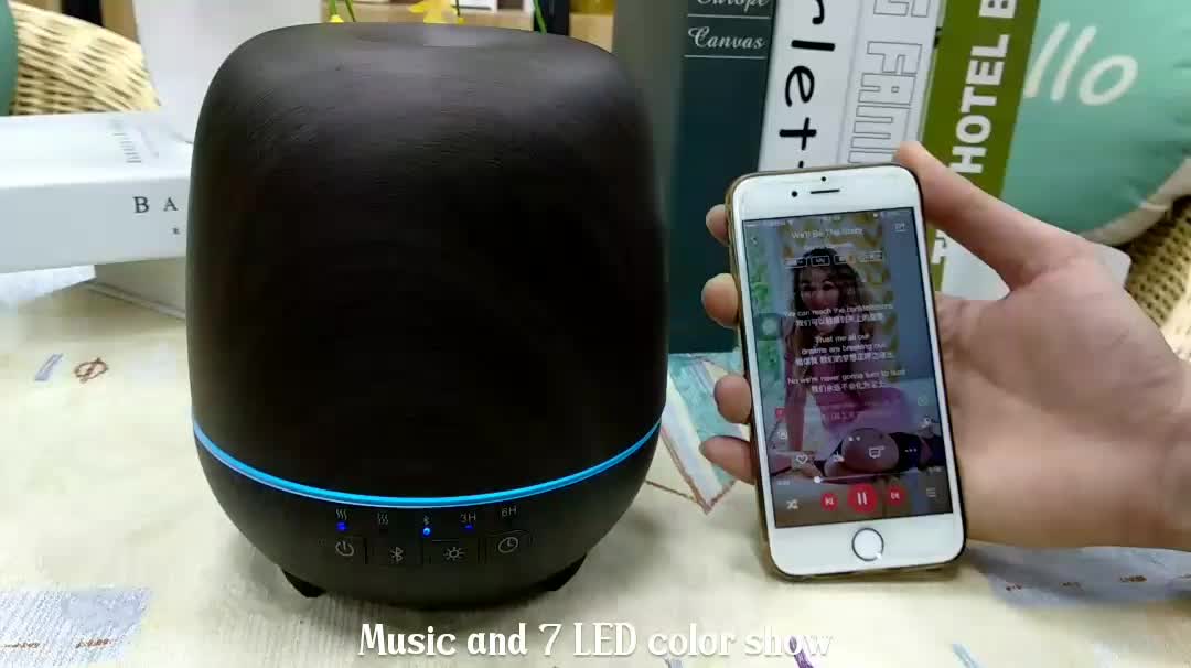 Aroma Diffuser Speaker,300ml Cool Mist Ultrasonic