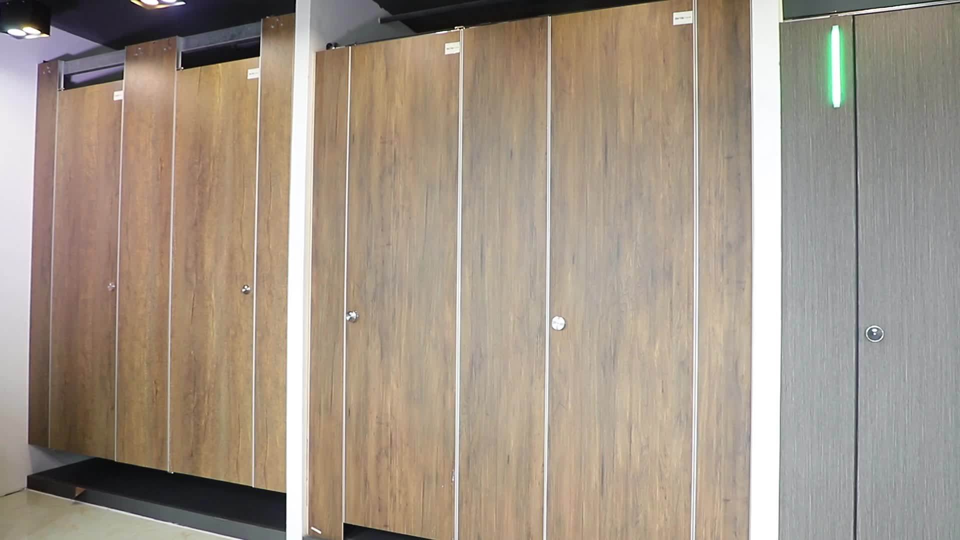 Wood Compact Laminate Hpl Board Public Toilet Partition Door Buy Wood