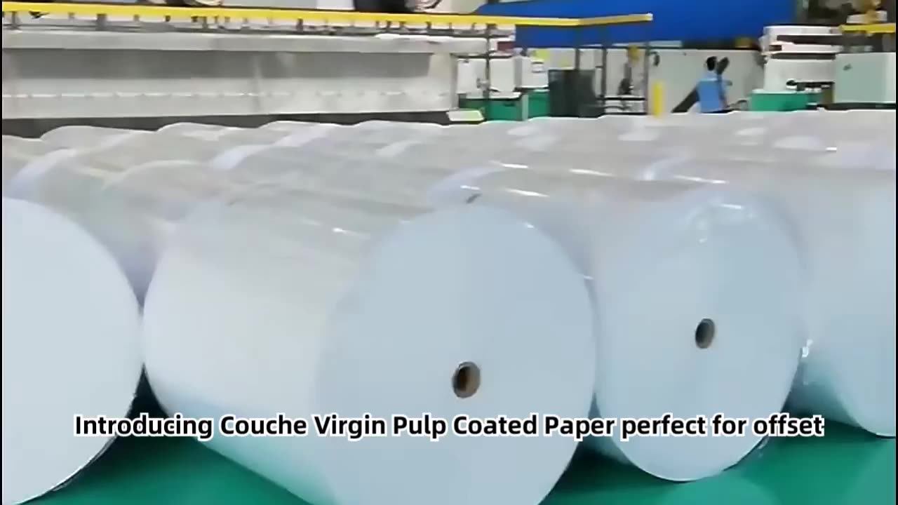 100 Virgin Pulp Couche Double Sided Art Paper 350gsm 300gsm 250gsm