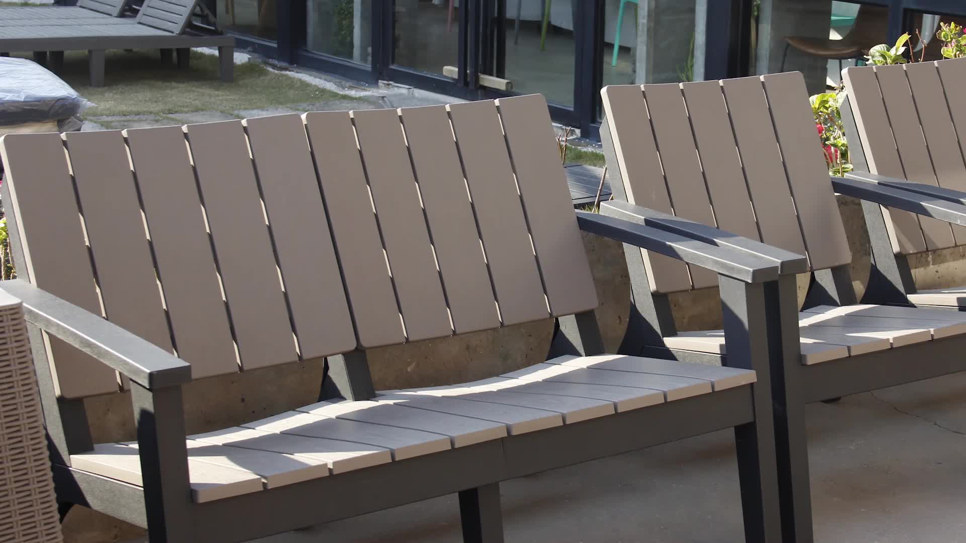 New Arrival Adirondack 4 Seater Plastic Garden Sofa Set With Tea Table - Buy Sofa Set,4 Seater ...