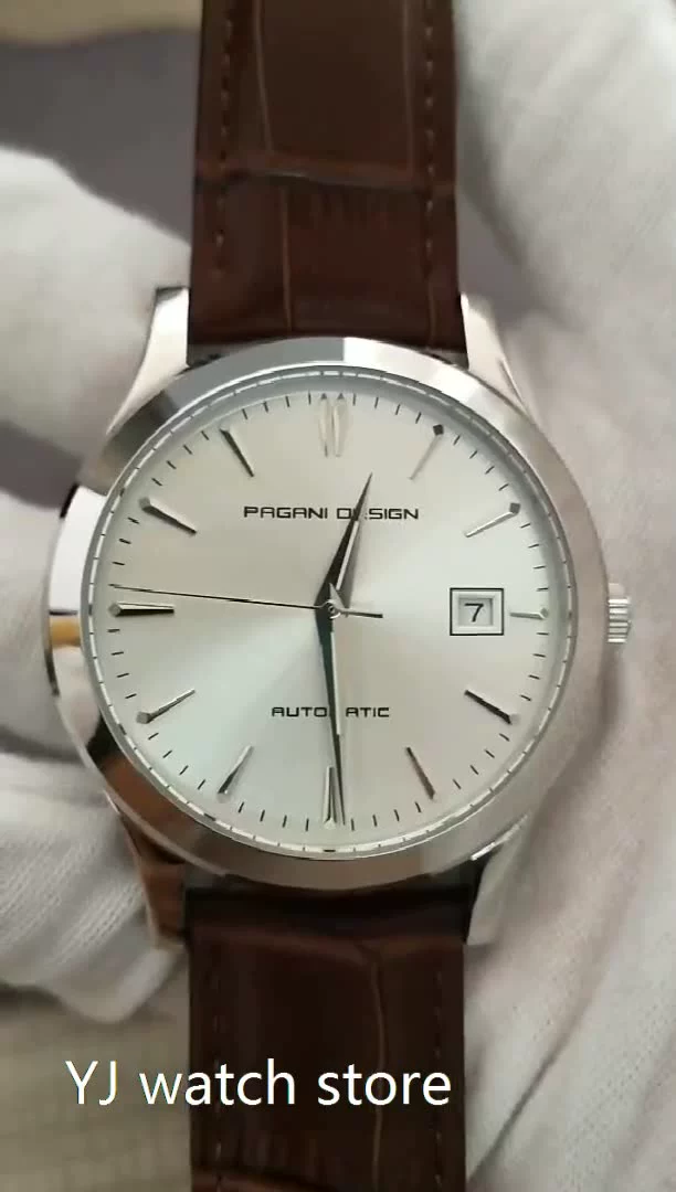 2021 Pagani Design Minimalist Classic Men's Mechanical Watch Stainless Steel Automatic Waterproof Watch Luxury Relogio Masculino