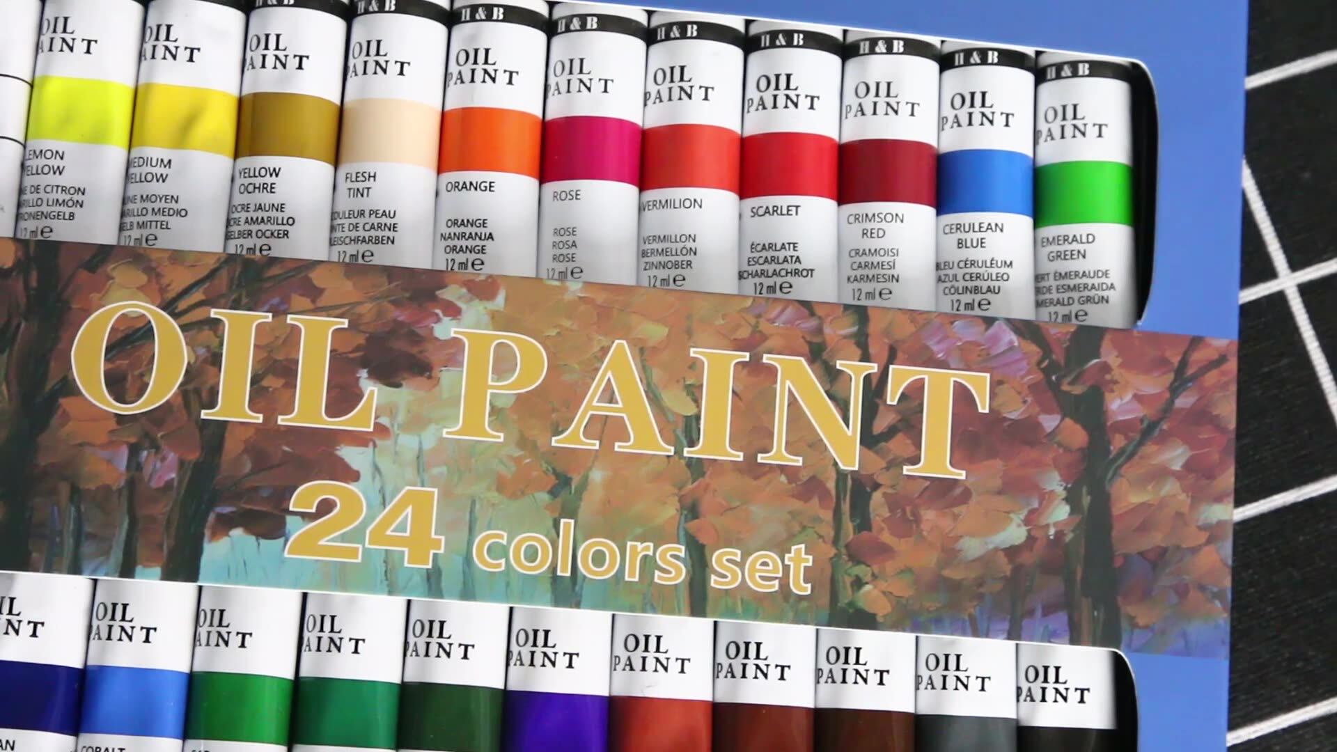 24colors Art Painting Professional Artist Oil Color Painting Set Buy