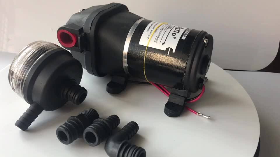 10l/min Dc Motor Self Priming 12 Volt Water Pressure Pump 40psi For