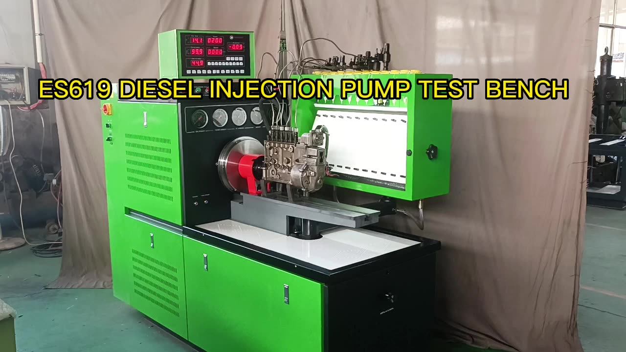 12 Cylinders Diesel Engine Mechanical Governor Test Bench Es619 For