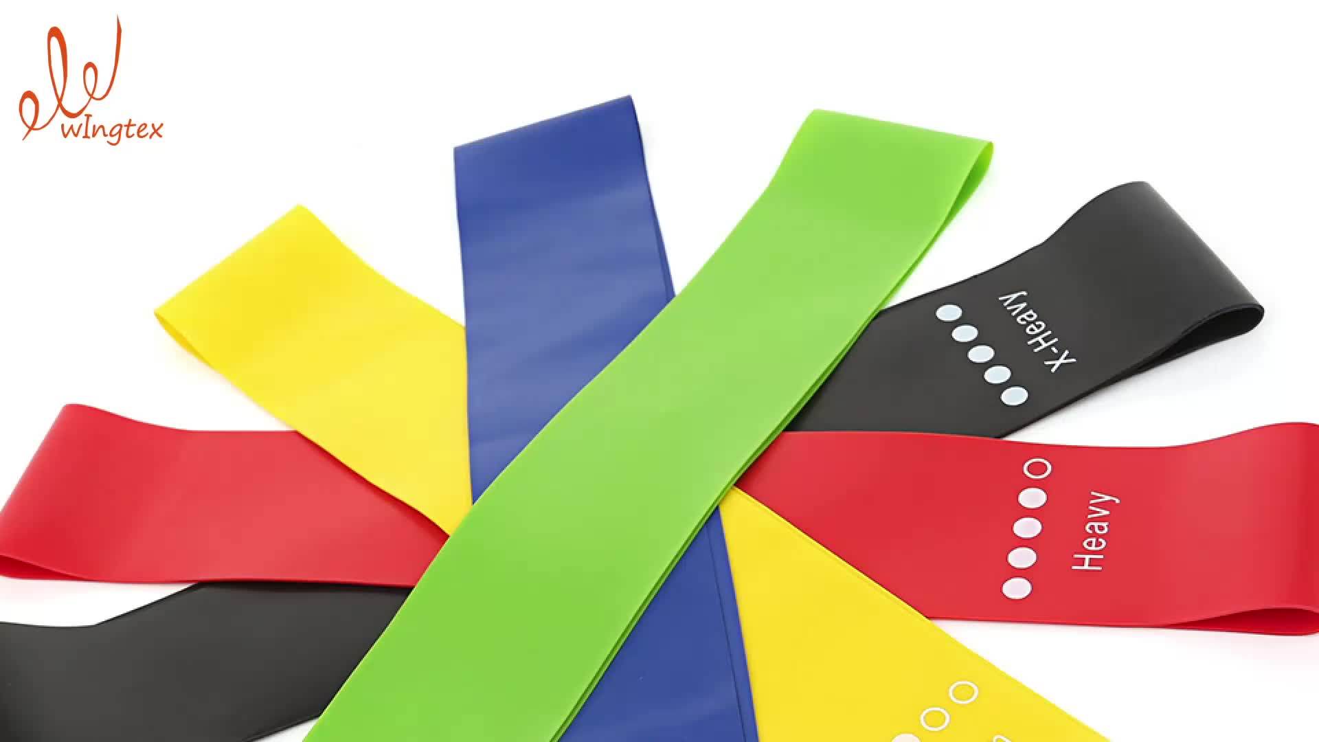 High Quality Exercise Fitness Mini Latex Yoga Custom Printed Logo