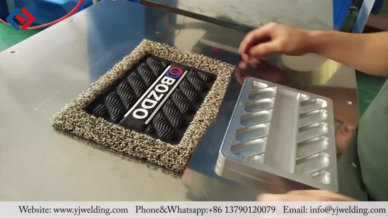 Hot Selling 8kw High Frequency Pvc Mat Embossing Machine Car Floor Pad