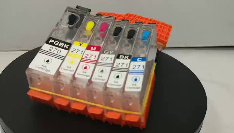 Pgi280 Cli281 Refillable Ink Cartridge For Canon Pixma Tr7520 Tr8520