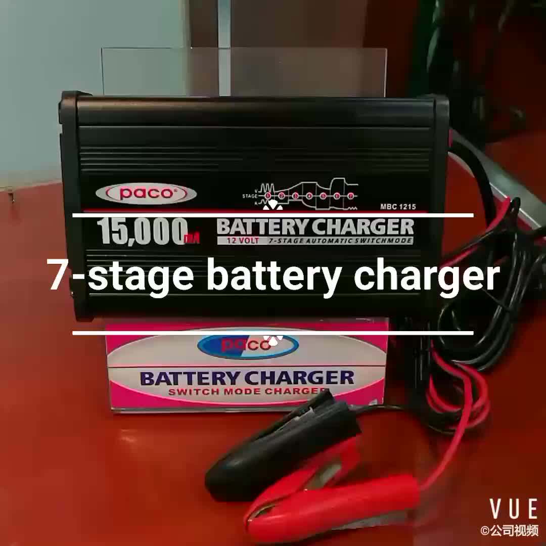 Paco Automotive 7stage 12v 7000ma Agm Wet Gel Car Battery Charger With