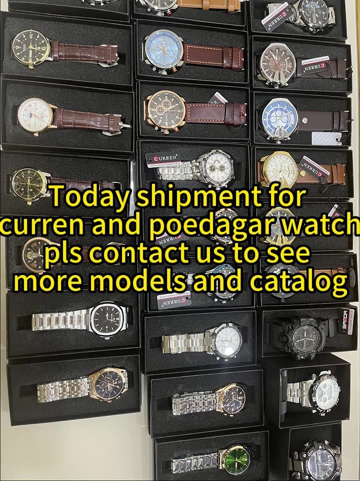 Montre Curren Original Clock 8302 - Water Resistant Quartz Wristwatch