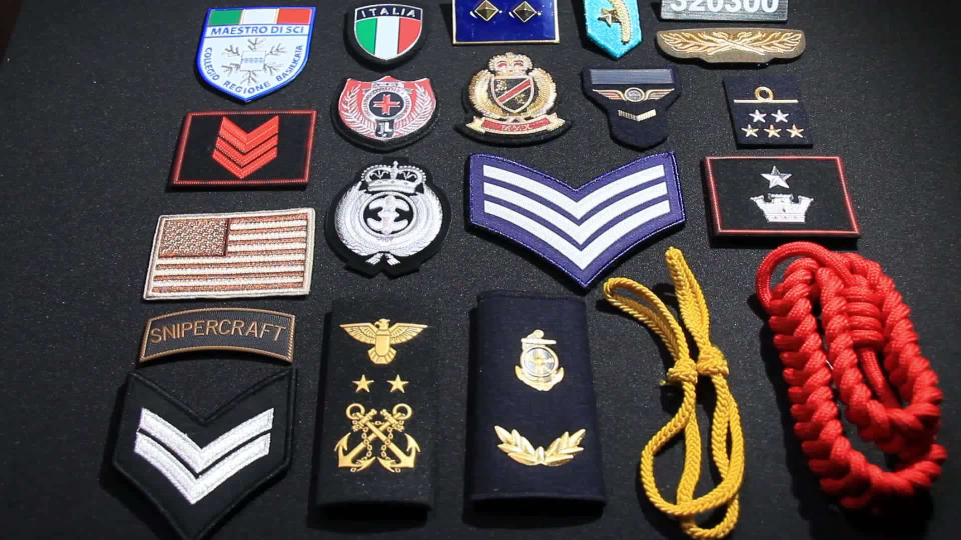 Customized Logo Army Shoulder Embroidered Coat Of Arms Patches Buy