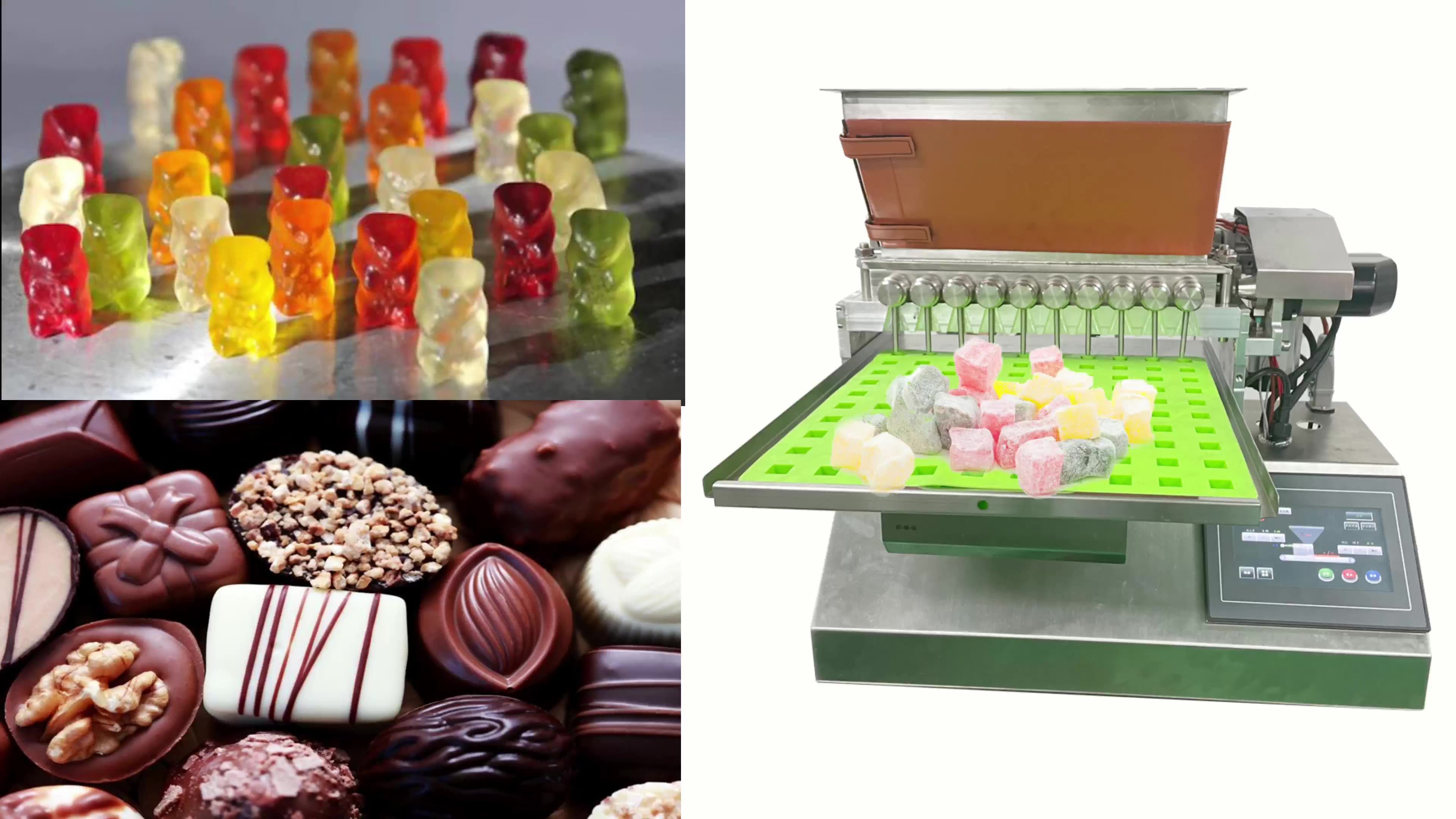 Lst New Updated Mini Gummy Bears Making Machine For Gummy Candy Making