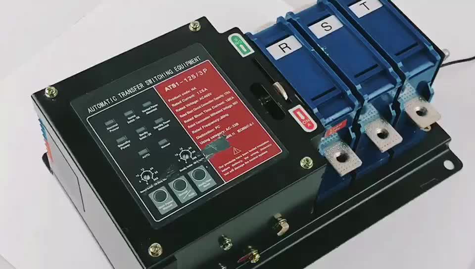 High-performance 4p 16-125a Automatic Transfer Switch For Generator