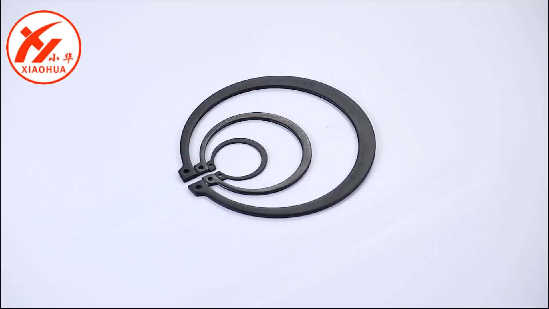 Din471 Spring Steel Circlips Retaining Rings For Shafts External