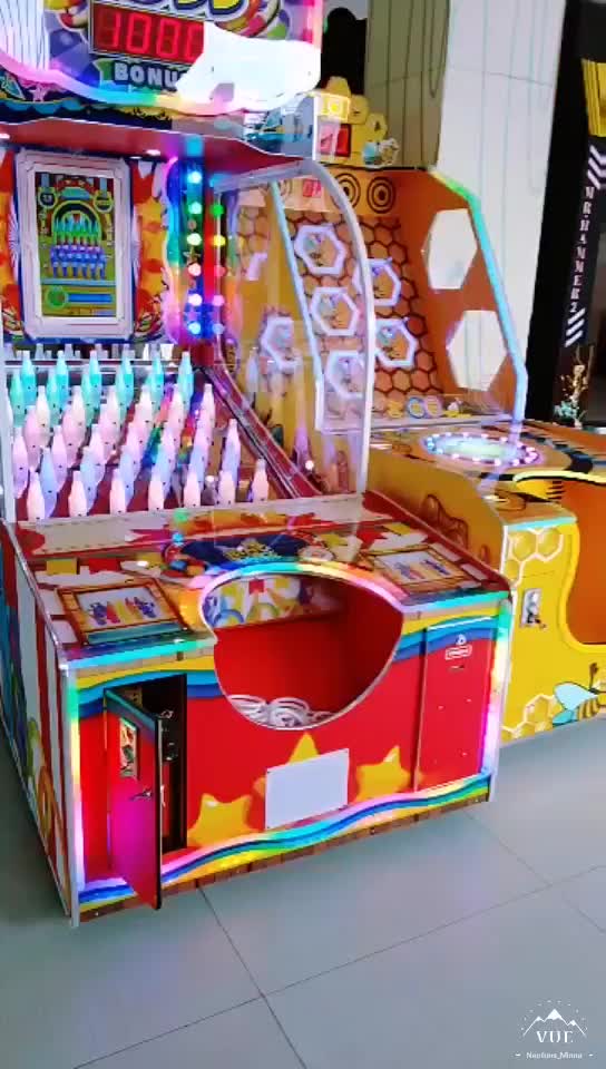 Neofuns Ring Toss Coin Operated Arcade Shooting Game Machine Carnival