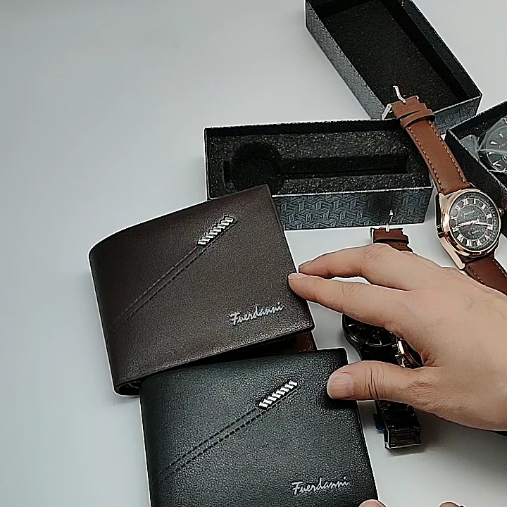High Quality Leather Designer Brand Mens Wallet With Money Clip Buy