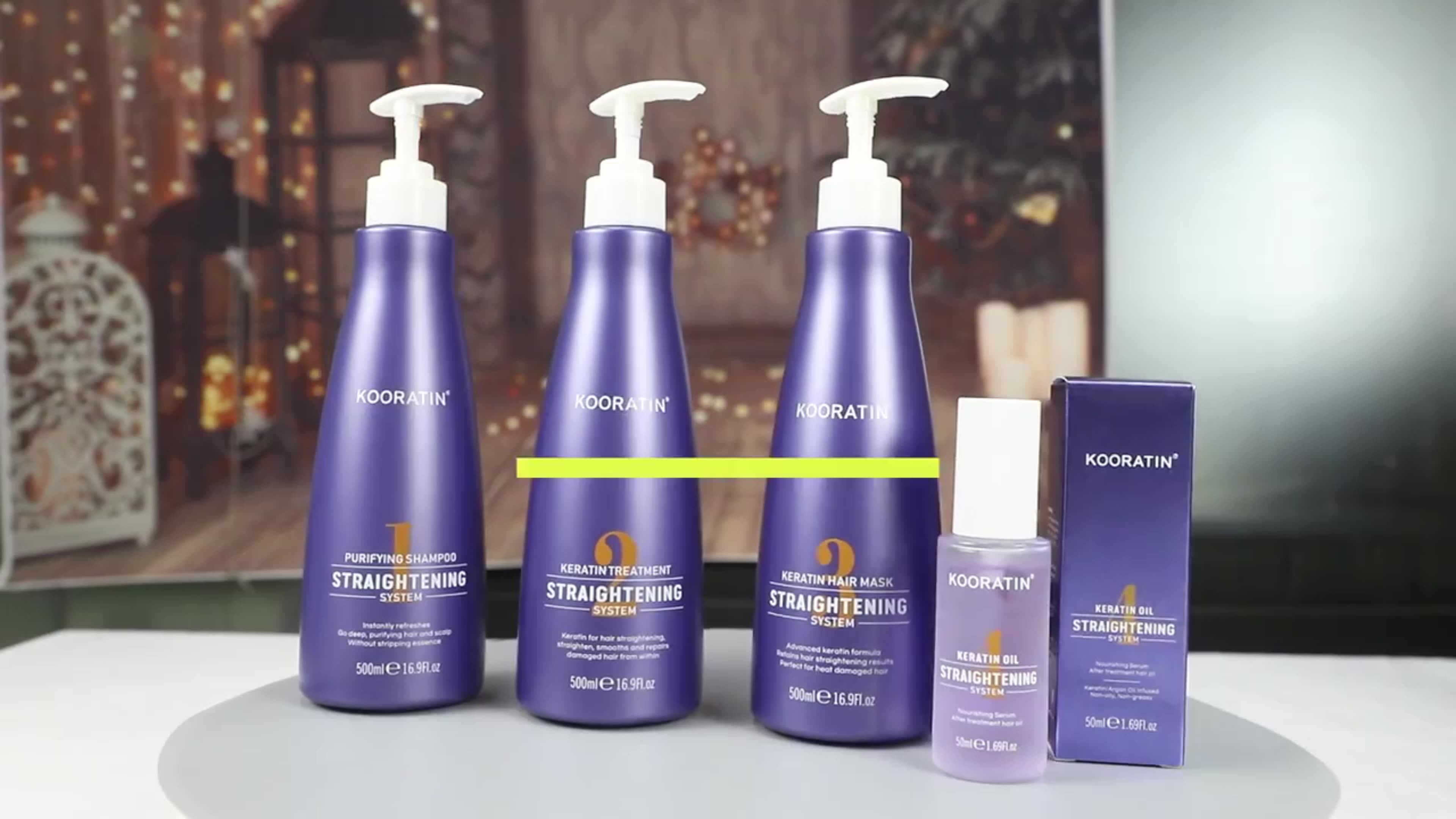 Kooratin Professional Keratin Shampoo Conditioner 250ml New Design