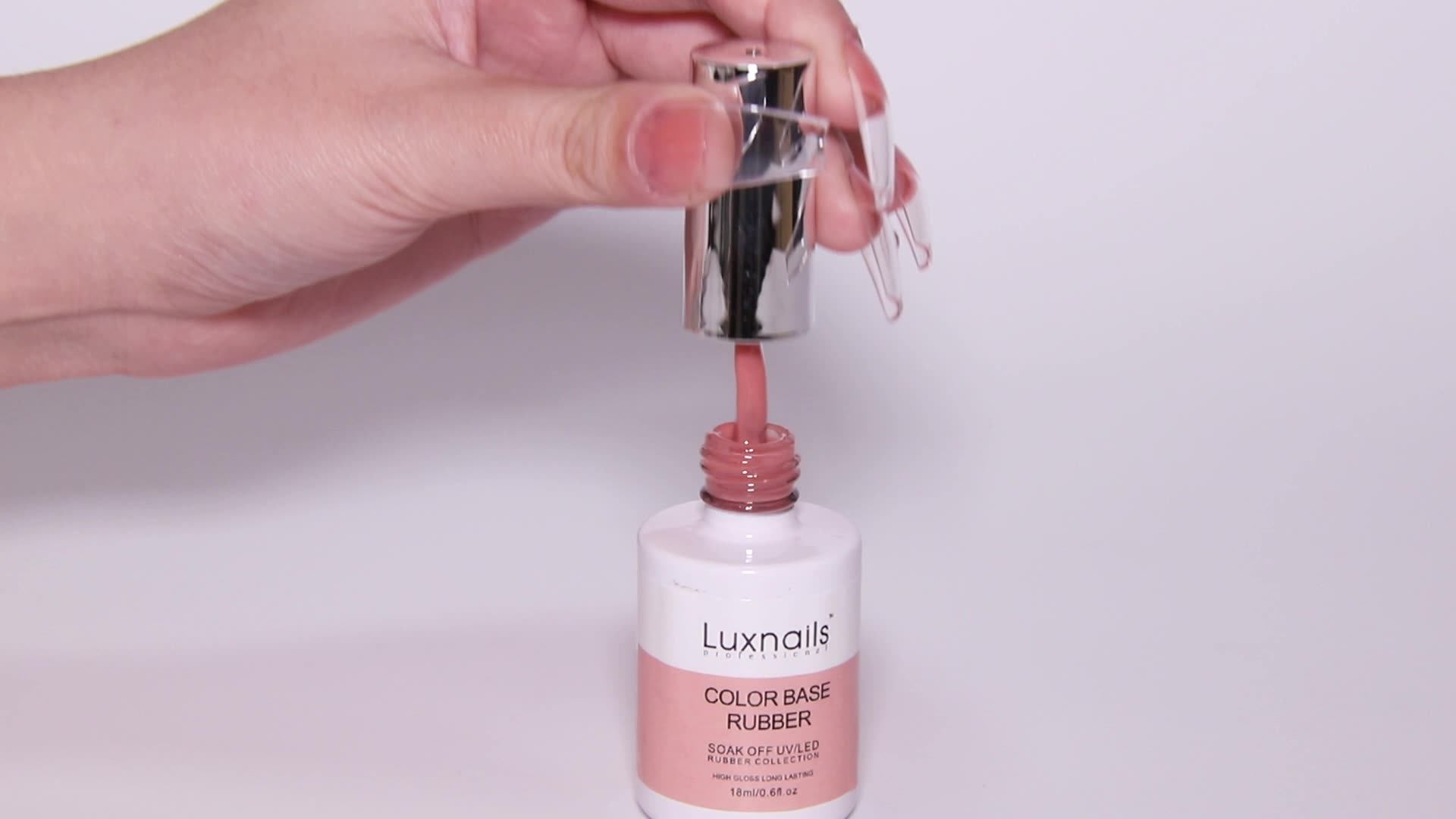 Hanyinails Nude Custom Private Label Resin Nail Gel Organic Top Coat