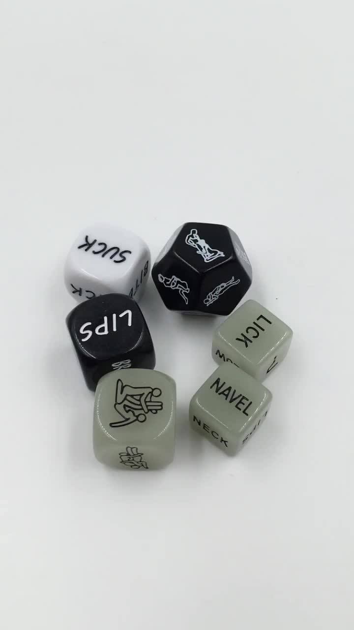 Dados Eróticos Para Parejas + Antifaz - Juego De 6 Dados En Español, Bolsa De Terciopelo, Ideal Para San Valentín O Regalo íntimo